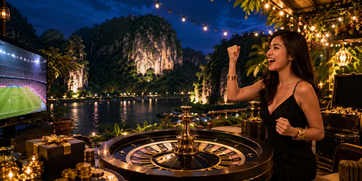 Suasana permainan roulette bergaya Malaysia di Ipoh untuk pemain 99laju